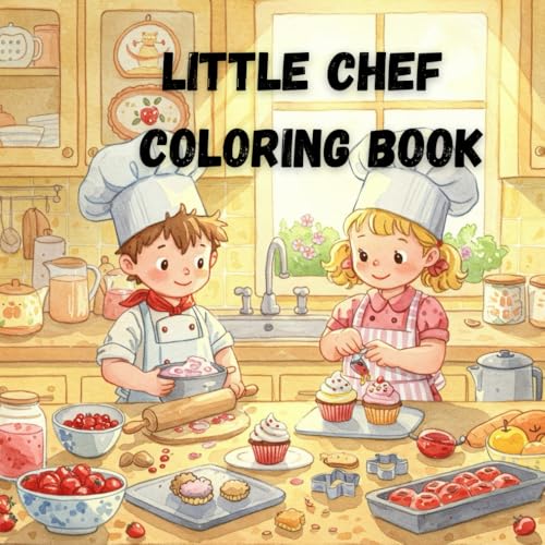 Little Chef Coloring Book: Coloring book for Adults and children , Cute characters about food with Simple Designs. Little Chef Coloring Book: Coloring book for Adults and children , Cute characters about food with Simple Designs. von Independently published