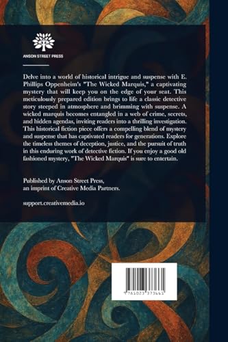 The Wicked Marquis The Wicked Marquis von Anson Street Press