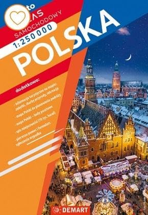 Atlas samochodowy Polski 1:250 000 von Demart