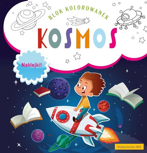 Blok kolorowanek Kosmos naklejki Blok kolorowanek Kosmos naklejki von Ibis