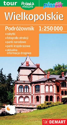 Wielkopolskie (podróżownik) mapa turystyczna plastik