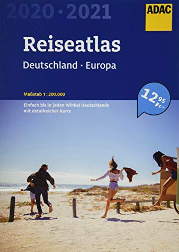 ADAC ReiseaAlas Deutschland, Europa 2020/2021 1:200 000: Einfach bis in jeden Winkel Deutschlands mit detailreicher Karte (ADAC Atlanten)