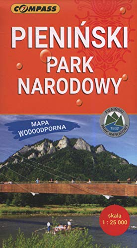 Pieniński Park Narodowy Mapa wodoodporna 1:25000