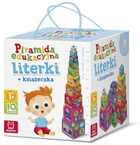 Piramida edukacyjna Literki + książeczka von Aksjomat