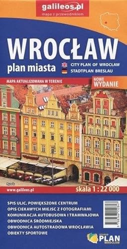 Plan miasta - WrocĹaw 1:22 000 Plan miasta - WrocĹaw 1:22 000