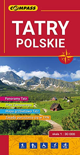 Tatry Polskie mapa turystyczna 1:30 000 Tatry Polskie mapa turystyczna 1:30 000 von Compass