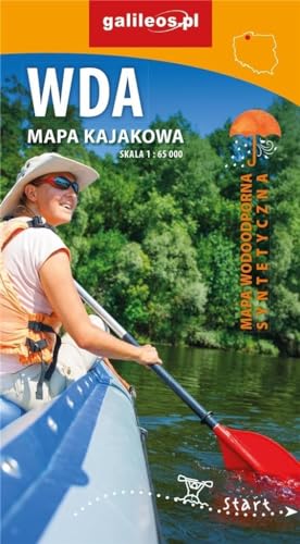 Wda - mapa kajakowa syntetyczna - 2020 Wda - mapa kajakowa syntetyczna - 2020