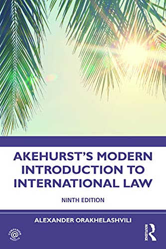 Akehurst's Modern Introduction to International Law von Routledge