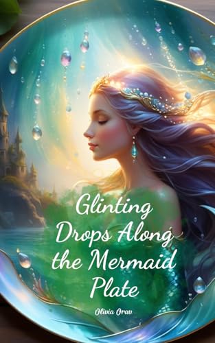Glinting Drops Along the Mermaid Plate von Swan Charm