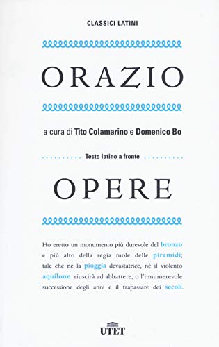 Opere. Testo latino a fronte (Classici latini) von UTET