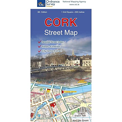 Cork Street Map (Irish Street Maps)