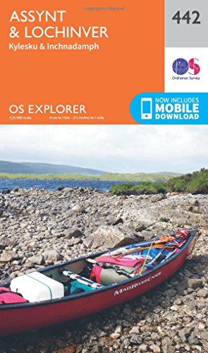 Assynt and Lochinver (OS Explorer Map, Band 442)