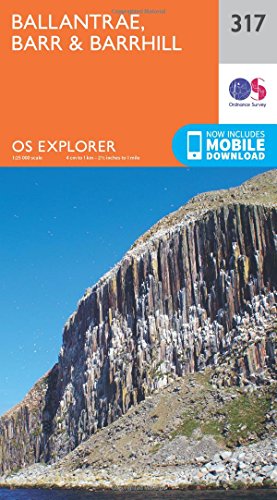 Ballantrae, Barr and Barrhill (OS Explorer Map, Band 317)