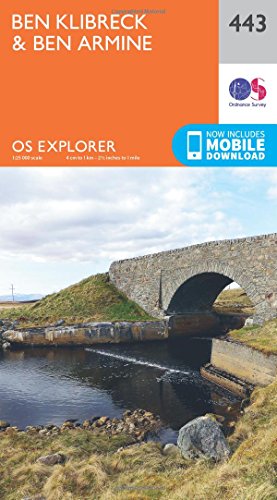Ben Kilbreck and Ben Armine (OS Explorer Map, Band 443)
