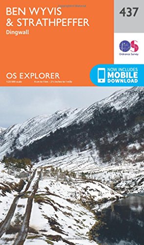 Ben Wyvis and Strathpeffer (OS Explorer Map, Band 437)