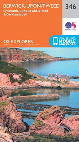 Berwick-Upon-Tweed (OS Explorer Map, Band 346)