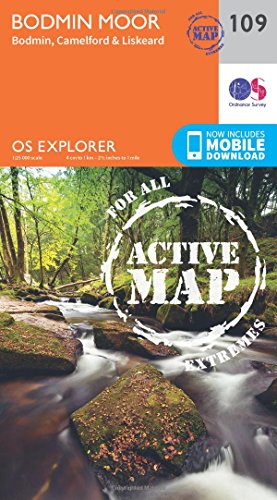 Bodmin Moor (OS Explorer Active Map, Band 109)