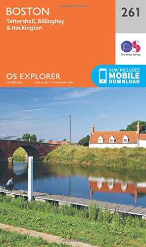 Boston (OS Explorer Map, Band 261) von Ordnance Survey