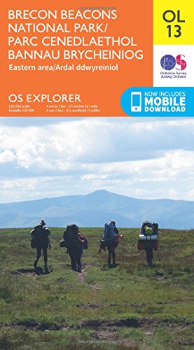 Brecon Beacons National Park / Parc Cenedlaethol Bannau Brycheiniog - Eastern Area / Ardal Ddwyreiniol (OS Explorer Map) von Ordnance Survey