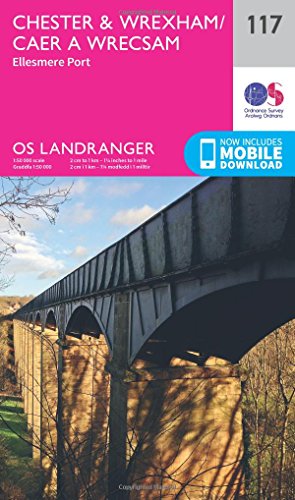 Chester & Wrexham, Ellesmere Port (OS Landranger Map, Band 117)