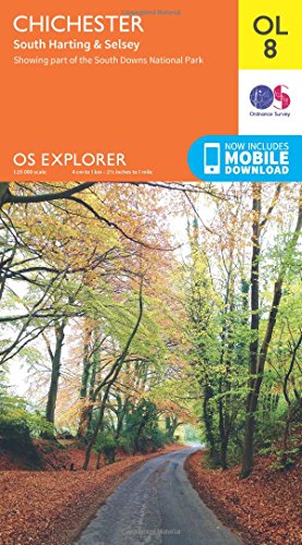 Chichester, South Harting & Selsey (OS Explorer Map)