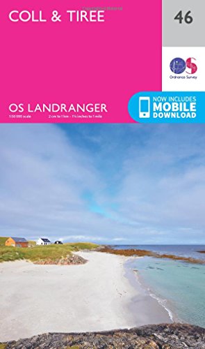 Coll & Tiree (OS Landranger Map, Band 46)