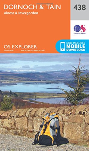 Dornoch and Tain (OS Explorer Map, Band 438)