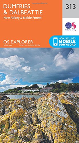 Dumfries and Dalbeattie (OS Explorer Map, Band 313)
