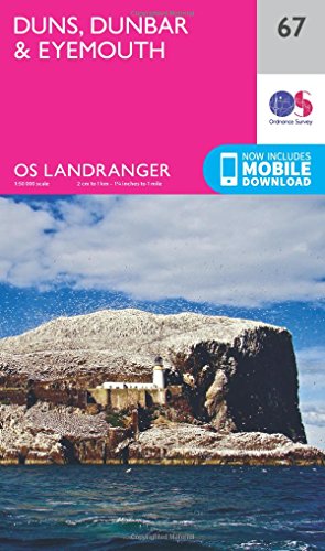 Duns, Dunbar & Eyemouth (OS Landranger Map, Band 67)