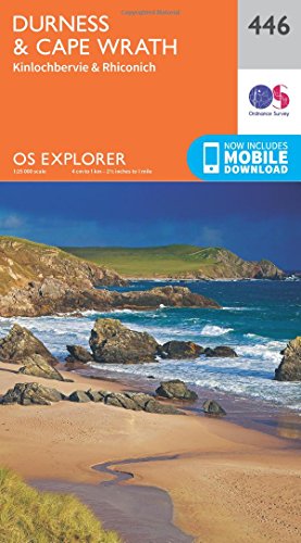 Durness and Cape Wrath (OS Explorer Map, Band 446) von ORDNANCE SURVEY