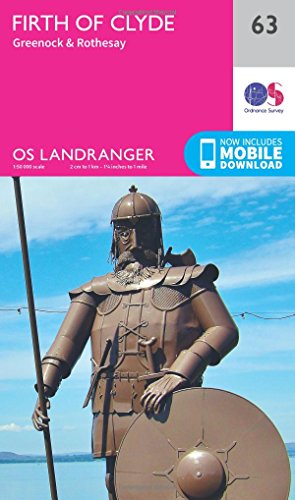 Firth of Clyde, Greenock & Rothesay (OS Landranger Map, Band 63)