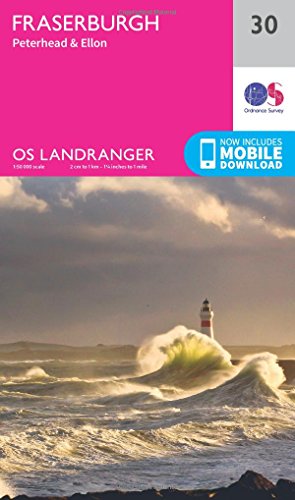 Fraserburgh, Peterhead & Ellon (OS Landranger Map, Band 30)