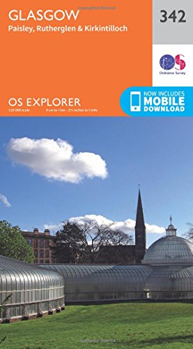 Glasgow (OS Explorer Map, Band 342)