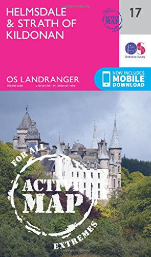 Helmsdale & Strath of Kildonan (OS Landranger Active Map, Band 17) von Ordnance Survey