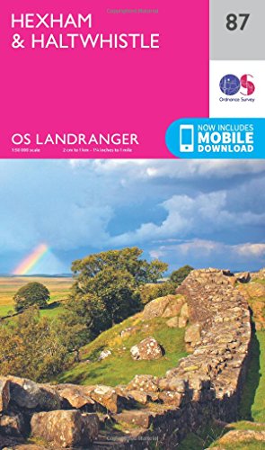 Hexham & Haltwhistle (OS Landranger Map, Band 87) von Ordnance Survey