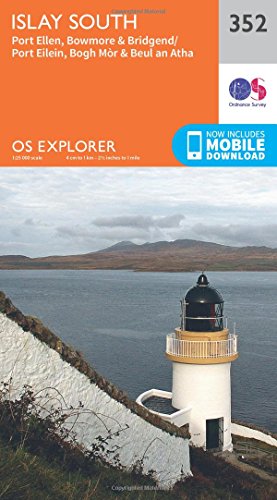Islay South (OS Explorer Map, Band 352) von ORDNANCE SURVEY