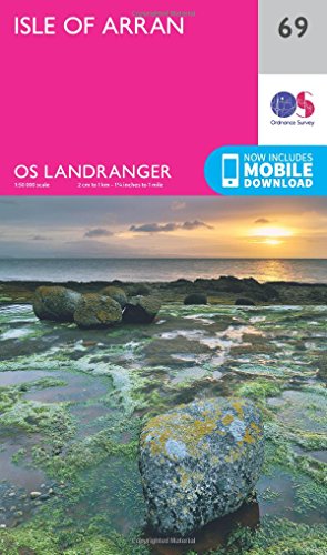 Isle of Arran (OS Landranger Map, Band 69) von ORDNANCE SURVEY