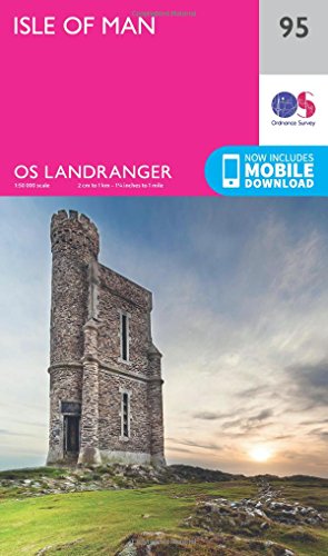 Isle of Man (OS Landranger Map, Band 95) von Ordnance Survey