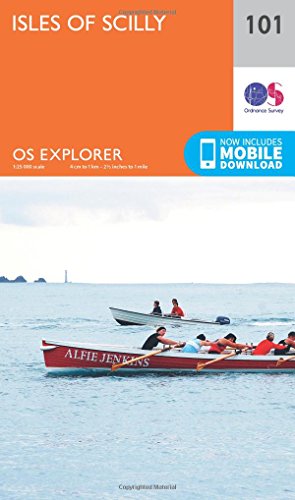 Isles of Scilly (OS Explorer Map, Band 101) von ORDNANCE SURVEY