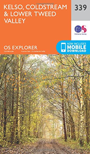 Kelso, Coldstream and Lower Tweed Valley (OS Explorer Map, Band 339)