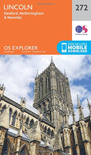 Lincoln (OS Explorer Map, Band 272) von ORDNANCE SURVEY