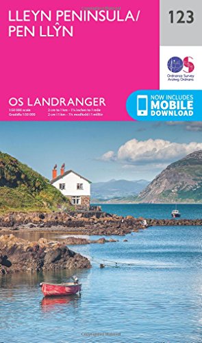 Lleyn Peninsula (OS Landranger Map, Band 123) von Ordnance Survey