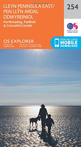 Lleyn Peninsula East (OS Explorer Map, Band 254)