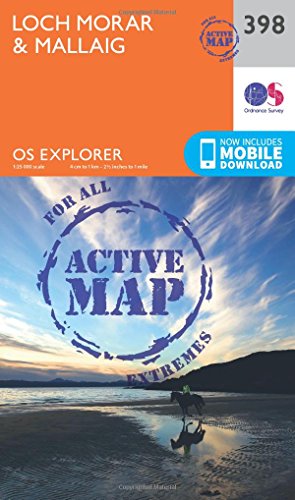 Loch Morar and Mallaig (OS Explorer Active Map, Band 398)