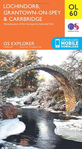 Lochindorb, Grantown-on-Spey & Carrbridge (OS Explorer Map)