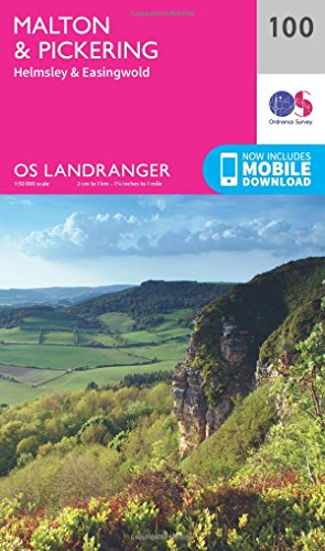Malton & Pickering, Helmsley & Easingwold (OS Landranger Map, Band 100)