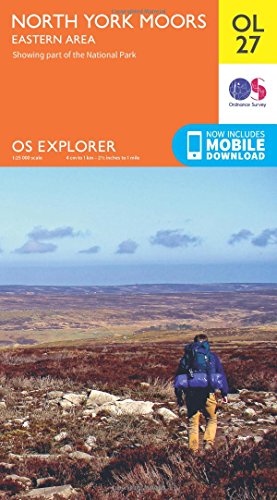 North York Moors - Eastern Area (OS Explorer Map) von ORDNANCE SURVEY