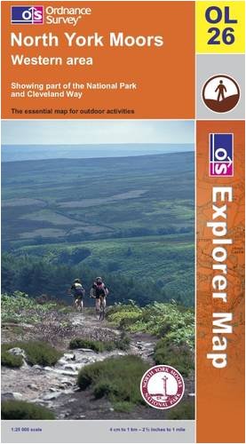 North York Moors: Western Area (OS Explorer Map)