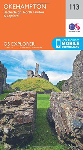 Okehampton (OS Explorer Map, Band 113)