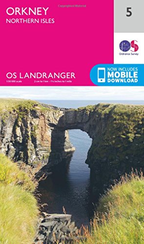 Orkney - Northern Isles (OS Landranger Map, Band 5)